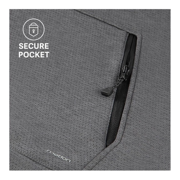 Motion Men's Long Sleeves Crewneck Pullover Fleece Sweatshirt Size S Charcoal - Picture 5 of 12